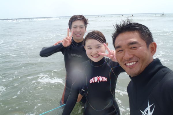 貸切プライベートサーフィン体験】子供、初心者歓迎！（道具レンタル付