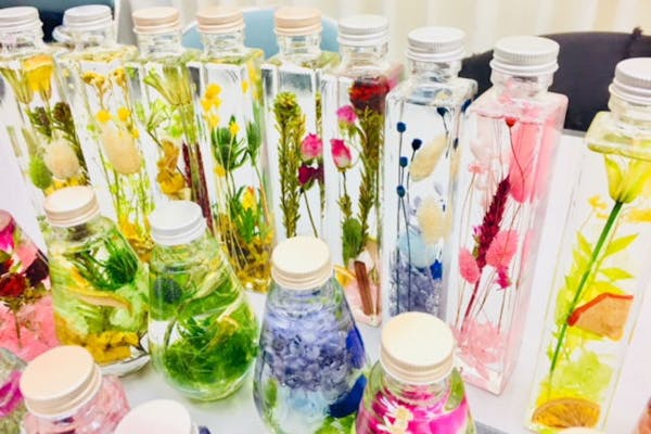 宮城・仙台・ハーバリウム】存在感あるインテリアに！ロングボトル