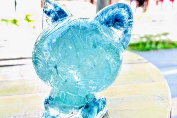 宮城・仙台・ハーバリウム】固まるハーバリウムを作ろう！クマさん or