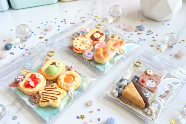 かわいい♪美味しそう！ミニチュアキーホルダー作り体験♡