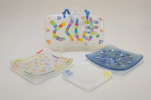 徳島・ガラス細工】自由なデザインのガラス作品が完成！フュージング