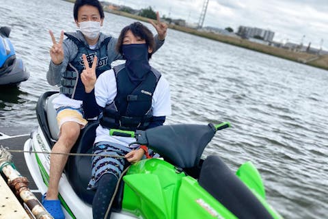 【埼玉・川口・水上バイク】ジェットスキー4時間レンタル【コクボマリーナ発】（免許をお持ちの方向け）