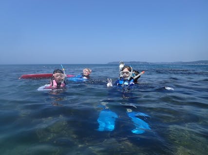【千葉・シュノーケリング】魚と一緒に泳ごう！沖ノ島シュノーケリング深いコース