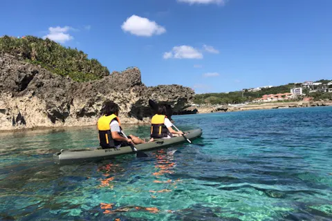 【沖縄・宮古島・カヤック】夏先取りキャンペーン！《初心者・当日予約歓迎》1人～ファミリーも対応！カヤックツアー
