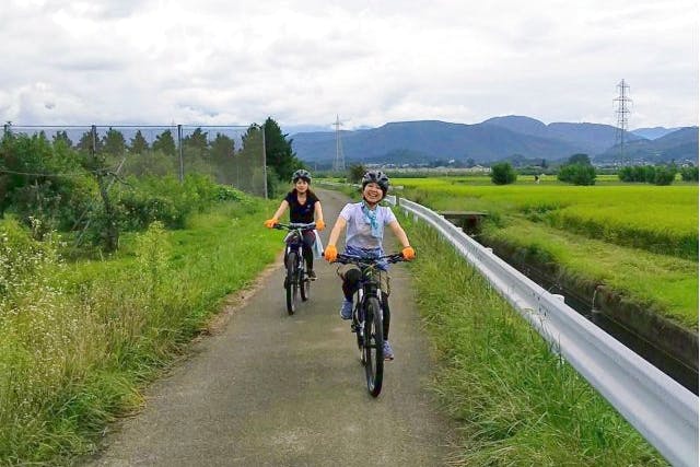 【福島・飯坂温泉・サイクリング】里山と水路を巡るサイクリング【温泉街発着・四季折々の風景】