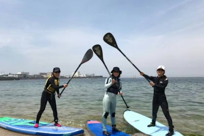 大阪・貝塚市・SUP】手ぶらで海上散歩！SUPレンタル2時間コース