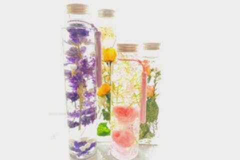 【茨城・つくば・ハーバリウム】2本作れるお得な内容！ハーバリウム制作レッスン