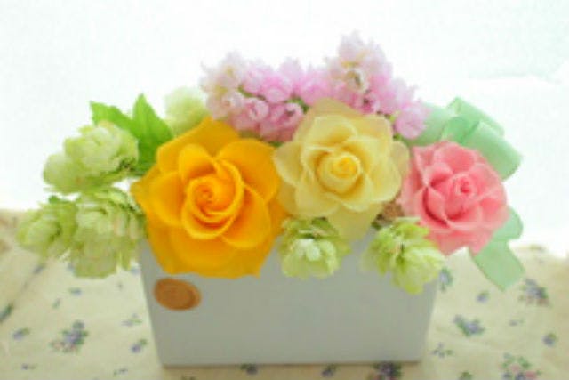 茨城 つくば プリザーブドフラワー ゆったり少人数制 プリザーブドフラワー体験 アソビュー