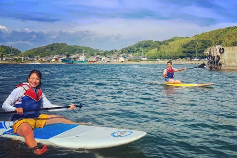 【愛知・蒲郡・SUP】気軽に水上散歩！初心者向けSUP体験レッスン