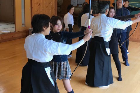 【長野・小諸・弓道体験】小諸城址 懐古園で弓道体験