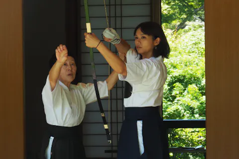 【長野・小諸・弓道体験】小諸城址 懐古園で弓道体験