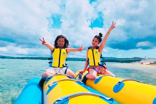 まりん様リピート　10個セット 沖縄・古宇利島・マリンスポーツ】1組貸切！透明度バツグンの青い海を