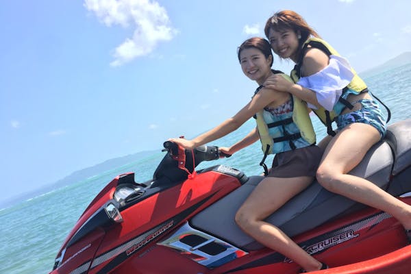 沖縄・古宇利島・水上バイク】1組貸切！絶景ポイント多数！ジェット