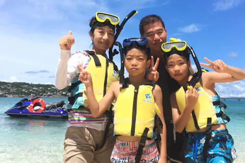 【沖縄・古宇利島・シュノーケリング】1組貸切！厳選スポットへご案内！シュノーケリング（60分）