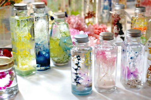 【東京・東麻布・ハーバリウム 】ハーバリウム体験レッスン（1本）