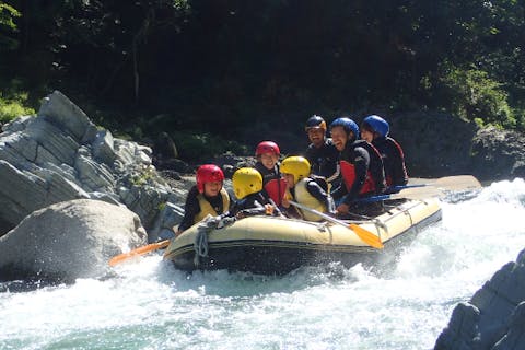 【山梨・大月・ラフティング】大月桂川ラフティングツアー