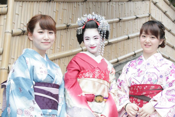京都 祇園 着物レンタル ブランド着物も多数 プレミアム着物プラン アソビュー