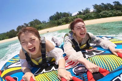 沖縄・本部）【学割プラン！絶叫好き専門マリンスポーツ】4つの大絶叫