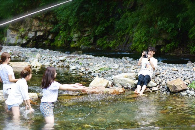 【埼玉・秩父・渓流釣り】BBQ付き！自然に囲まれた渓流で釣り体験（2時間）