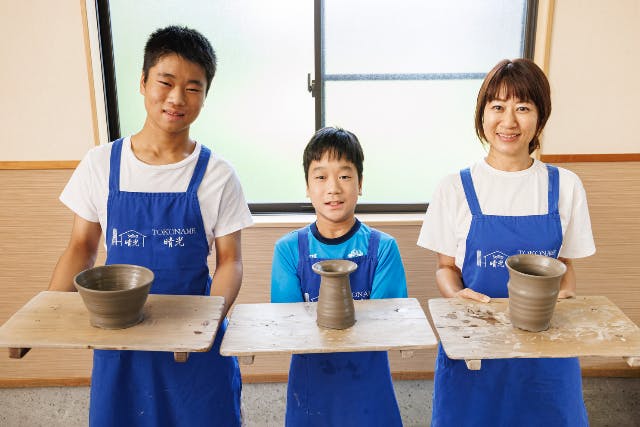 【愛知・常滑・陶芸教室】電動ろくろ40分おためしプラン！50種類以上からお好きな色が選べる（焼成費・加工費全て込み！）