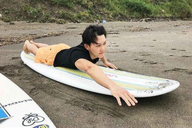 秋田 サーフィン体験 Go Surf ベテランサーファーがサポート 体験コース アソビュー