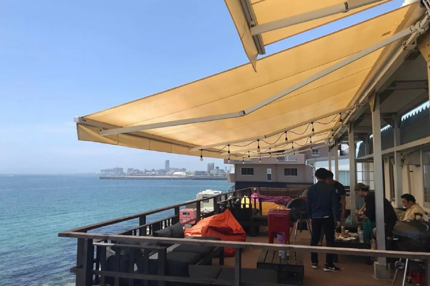 兵庫 神戸 q 手ぶらでok 海一望のソファベッド席 食材付きvipプラン アソビュー