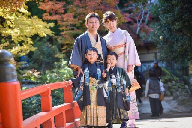 【広島・レンタル着物】大切な記念日を厳島神社でお祝いしよう！宮島七五三プラン