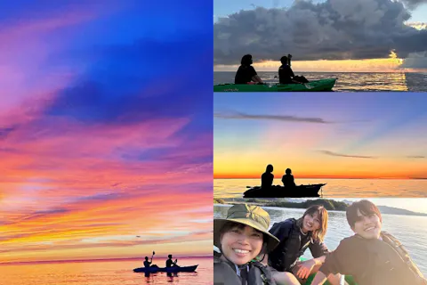 【石垣島】島人ガイドとカヤックで行く「サンセット＆ナイトマングローブ探検」（星空保護区を探検する神秘体験／１日１組限定／初心者も安心。写真＆動画プレゼント／年間2300名以上案内）