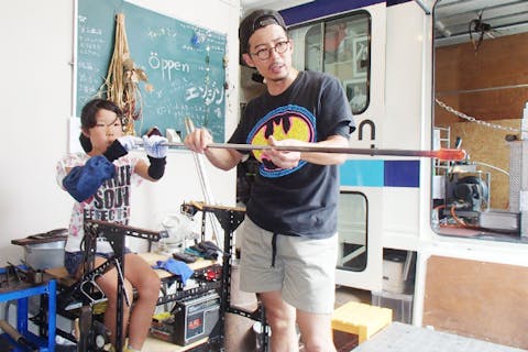 【神奈川・横浜・吹きガラス】夏休みの自由研究にオススメ！吹きガラス体験