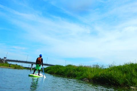 【熊本・御船町・SUP】お子様や初心者の方でも楽しく遊べる！SUP体験