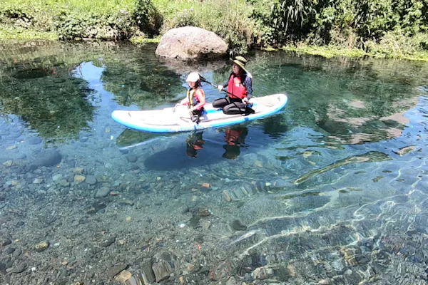 熊本・江津湖・SUP】日帰りのお出かけにぴったり！親子で楽しめるSUP