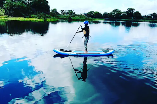 熊本・江津湖・SUP】日帰りのお出かけにぴったり！親子で楽しめるSUP