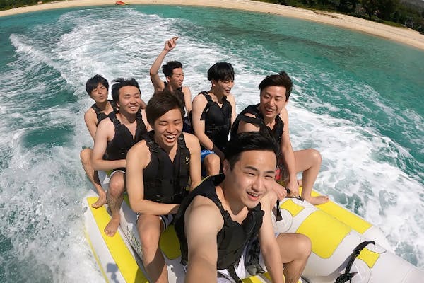 沖縄・本部町・マリンスポーツ3種 シュノーケルセットコース】学割