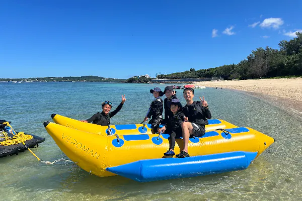 沖縄・本部町】3種のマリンスポーツ・海の楽しいを全て体験・バナナ