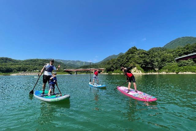 【岩手・夏油高原・SUP】神秘的なエメラルドグリーンの湖を探訪！秘境SUPツアー