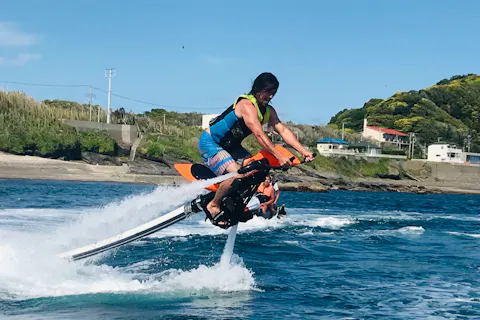 【千葉・館山・マリンスポーツ】海上から空へ！ジェットブレード+ジェットベイター