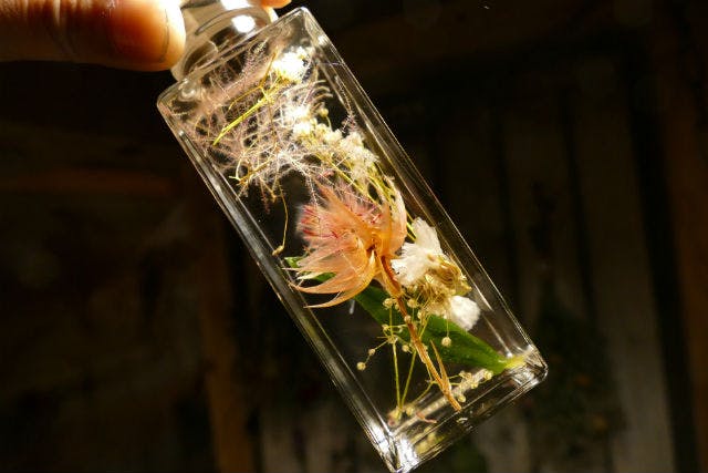 【名古屋・千種区・ハーバリウム作り】花をとじこめて作る小さな美空間。ハーバリウム