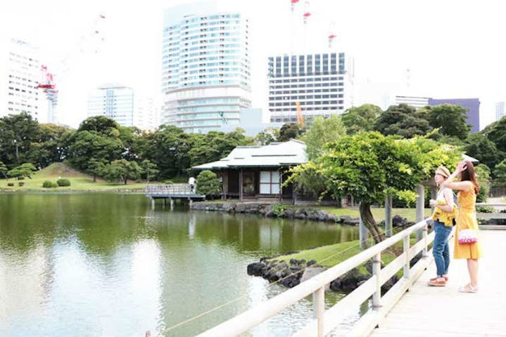 東京 東銀座 ガイドツアー 和の文化に触れる 歌舞伎座館内と浜離宮を巡るツアー Asoview 特典付き アソビュー