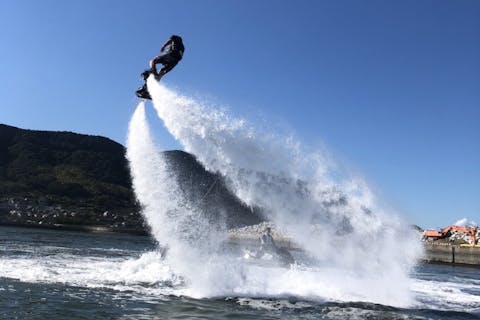 【香川・丸亀・フライボード】お子様と一緒に楽しめるフライボード20分体験コース