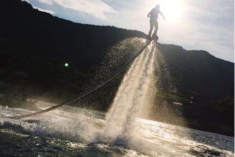 【香川・丸亀・フライボード】お子様と一緒に楽しめるフライボード20分×2回満足コース