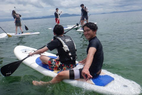 【滋賀・近江舞子・SUP180分】経験者限定！自由に遊ぼうレンタルPMコース