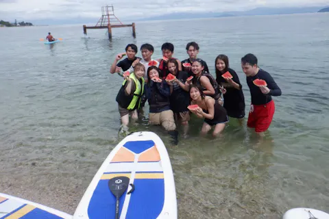 【滋賀・近江舞子・持ち込みBBQ&SUPレンタル】SUP経験者限定！1日遊べる満足プラン