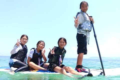 【滋賀・近江舞子・SUP150分】経験者限定自由に遊ぼうSUPレンタルAMプラン