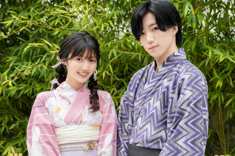 【東京・渋谷・浴衣レンタル】渋谷駅徒歩3分、ヒカリエ徒歩3分！ヘアセット付き！花火大会や夏祭りにも！浴衣一式レンタル＆着付けプラン！
