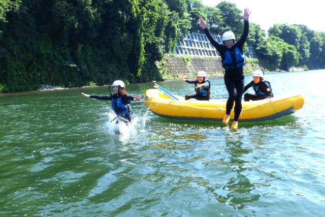リバーポートパーク美濃加茂:【岐阜・美濃加茂・ラフティング】お子様だけでの参加もOK！キッズアドベンチャー