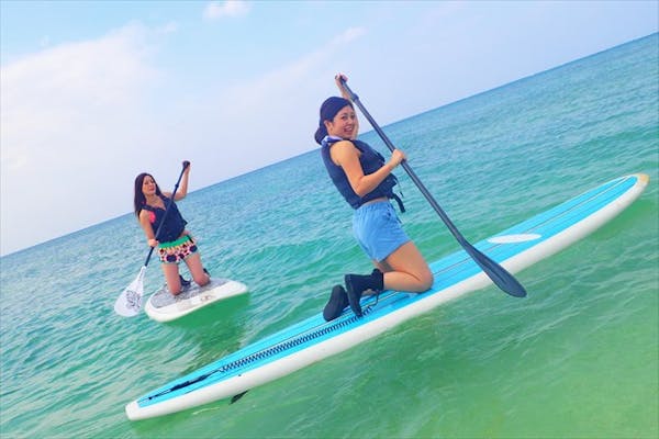 沖縄・読谷・SUP】人気No.1ブランドのボードでインスタ映え叶う