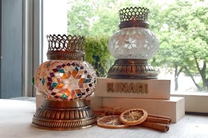 名古屋・栄・ガラス細工】おしゃれな存在感！クラウンキャンドル