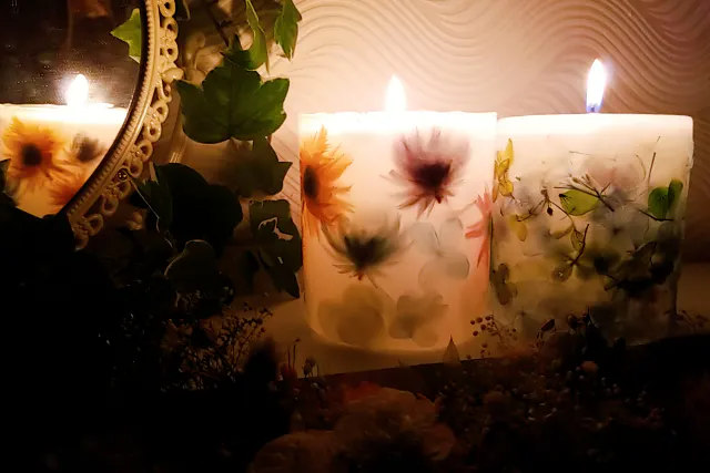 東京 巣鴨 手作りキャンドル キレイで可愛いお花が浮かび上がる３dボタニカルキャンドル手作り体験 1個 アソビュー