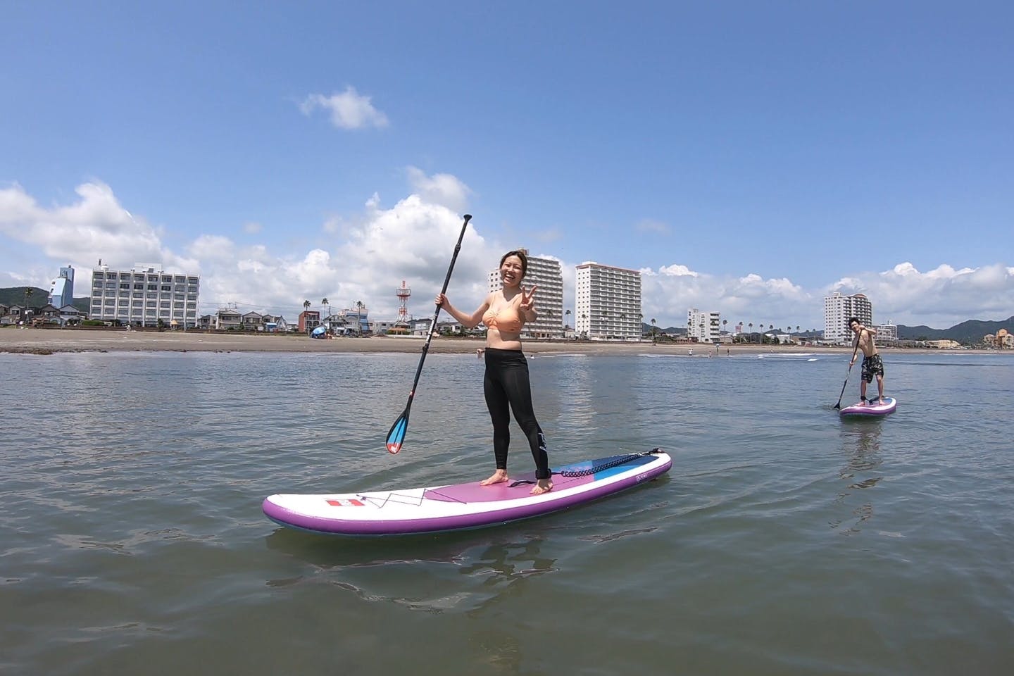 千葉 鴨川 Sup 美しい前原海岸で Supデビュー 初心者歓迎のsupクルーズ 愛犬もok アソビュー