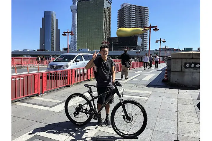 東京 浅草 サイクリング 都内の人気観光スポットを周遊 浅草サイクリングツアー アソビュー